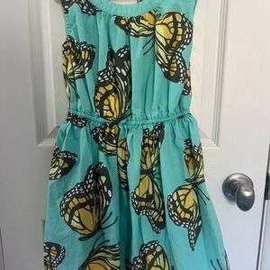 Tea Collection Sleeveless Dress with Butterfly Print
